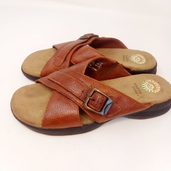 orthopedic leather sandals